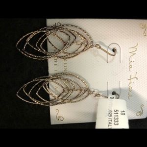 Mia Fiore sterling silver earrings, new